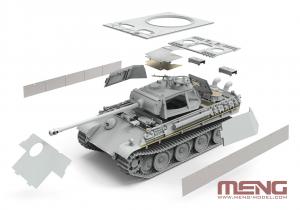 1:35 Panther Ausf.G Early/Ausf.G with extra armor