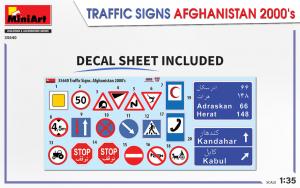 1:35 Traffic Signs. Afghanistan 2000's