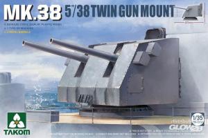 1:35 MK.38 5/38 TWIN GUN MOUNT