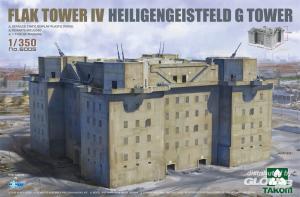 1:350 Flak Tower Iv Heiligengeistfeld G