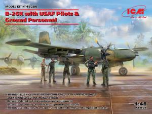 1:48 B-26K with USAF Pilots & Personnel