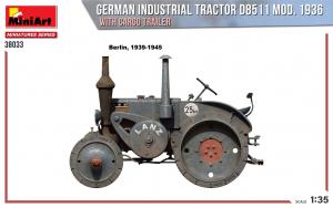 1:35 Tractor D8511 Mod. 1936 with Cargo