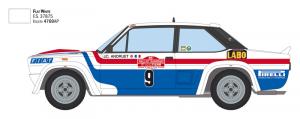 Italeri 1:24 FIAT 131 ABARTH 1977 SAN REMO