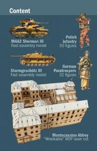 Italeri 1/72 MONTECASSINO 1944 Battle set