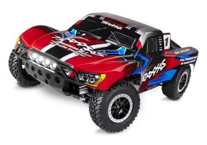 Traxxas Slash 4x4 XL-5 1/10 RTR TQ LED RC-auto + akku ja laturi 10279