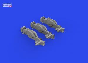 Eduard 1/35 WWII German 10 ton jacks (3d Print)
