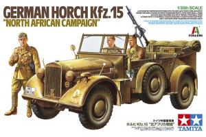 Tamiya 1/35 German Horch Kfz.15 "North Africa" pienoismalli