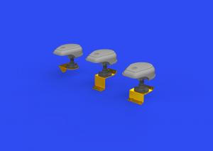 1/35 WWII German NOTEK headlights set (3d Print)