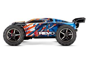Traxxas E-Revo 1/16 4WD Monsteri RC-auto + akku ja laturi TRX71054-1