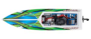 Blast EP Boat RTR TQ Green with Battery & USB-C Charger *