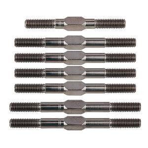 Team Associated Rc10B74.2 Ft Titanium Turnbuckle Set 3.5Mm