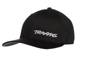 Traxxas Flex Hat Curved Bill Black/White Traxxas S-M TRX1187-BLW-SM