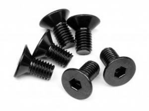 HPI Racing  FLAT HEAD SCREW M5x10mm (HEX SOCKET/6pcs) 94727
