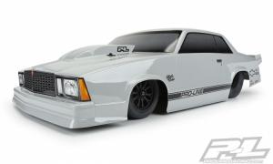 1978 ChevroletÂ® MalibuT Tough-Color (Stone Gray) Body for SlashÂ® 2wd Drag Car