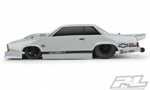 1978 Chevrolet Malibu Tough-Color (Stone Gray) Body for Slash 2wd Drag Car