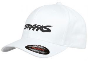 Traxxas Hat Curved White Traxxas Logo L-XL TRX1188-WHT-LXL