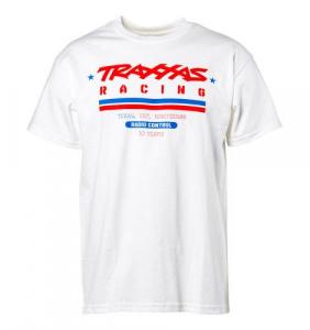 Traxxas T-shirt White Traxxas Racing Heritage L TRX1383-L