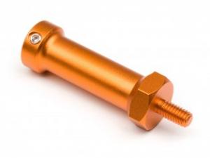 HPI Racing  ALUMINUM WHEEL HUB LEFT (ORANGE) 102830