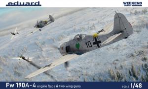 1/48 Fw 190A-4 w/ engine flaps & 2-gun wings, Weekend edition