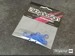 Body Clips Kit Big Scale (8) - Blue