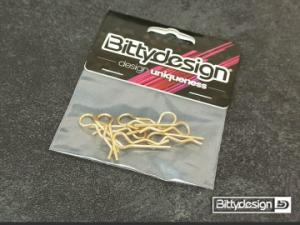Body Clips Kit Big Scale (8) - Gold