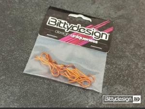Body Clips Kit Big Scale (8) - Orange