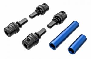 Traxxas Driveshafts Center Steel/Alu Set Complete Blue TRX-4M TRX9751-BLUE