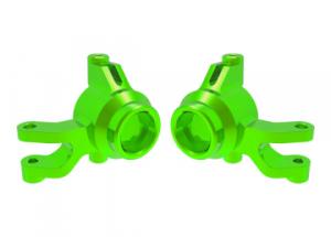 Steering Blocks Alu Green (Pair) Mini Maxx