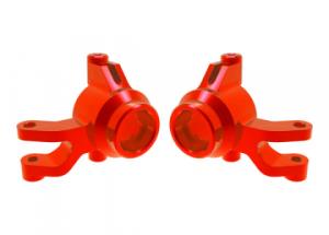 Steering Blocks Alu Red (Pair) Mini Maxx
