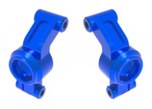Stub Axle Carriers Alu Blue (Pair) Mini Maxx