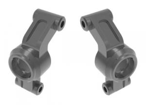 Stub Axle Carriers Alu Gray (Pair) Mini Maxx