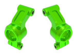 Stub Axle Carriers Alu Green (Pair) Mini Maxx
