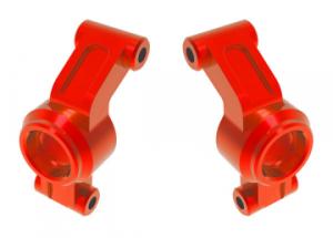 Stub Axle Carriers Alu Red (Pair) Mini Maxx