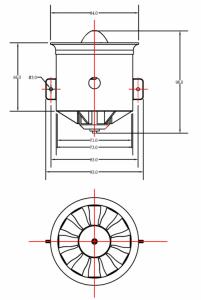 FMS Ducted Fan 70mm 12-Blades w/o motor FMS