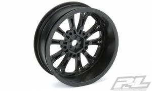 Pomona Drag Spec 2.2" Black Wheel Slash Front