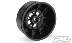 Pomona Drag Spec 2.2"/3.0" Black Wheel for Slash