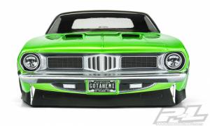 1972 Plymouth Barracuda Clear Body Slash 2wd Drag