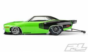1972 Plymouth Barracuda Clear Body Slash 2wd Drag