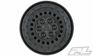 Carbine 1.9" Black Dually Wheels for Crawlers F/R