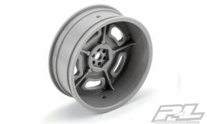 Slot Mag Drag Spec 2.2" Gray Front Wheels SC Drag