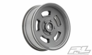 Slot Mag Drag Spec 2.2" Gray Front Wheels SC Drag