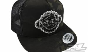 Pro-Line Manufactured Dark Camo Trucker Snapback Hat (One Size Fits Most)