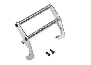 Traxxas Push Bar Bumper Chrome  TRX-4 (Fits Bumper #8137) TRX8138