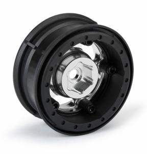 Slot Mag 1.55" Aluminum Composite Internal Bead-Loc Wheels (2) for Rock Crawlers Front or Rear