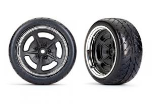 Traxxas Tires & Wheels 1.9" Touring Hot Rod Rear (2) TRX9373
