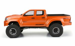2015 Toyota Tacoma TRD Pro Clear Body with Scale Molded Accessories for 12.3" (313mm) Scale Crawlers
