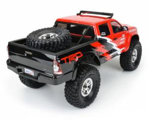 2015 Toyota Tacoma TRD Pro Clear Body with Scale Molded Accessories for 12.3" (313mm) Scale Crawlers