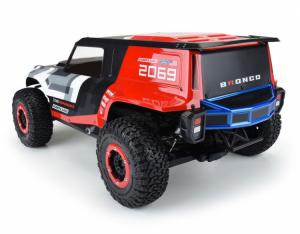 Ford® Bronco R Clear Body for Slash 2wd and Slash 4x4 (with extended body mounts)
