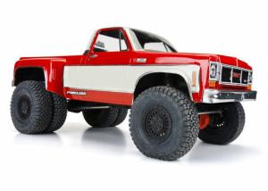 1973 GMC Sierra 3500 Clear Body for 313mm Scale Crawlers with Carbine Dually Wheels