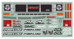 1973 GMC Sierra 3500 Clear Body for 313mm Scale Crawlers with Carbine Dually Wheels